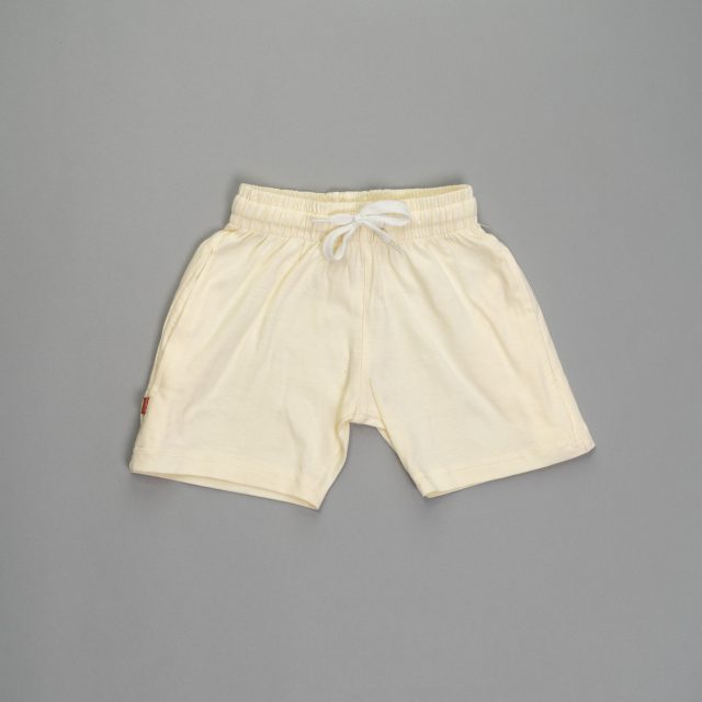 Kids Yellow track shorts for boys and girls by Ten and below